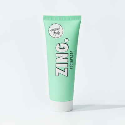 ZING. Enamel Whitening. Toothpaste, but magic.